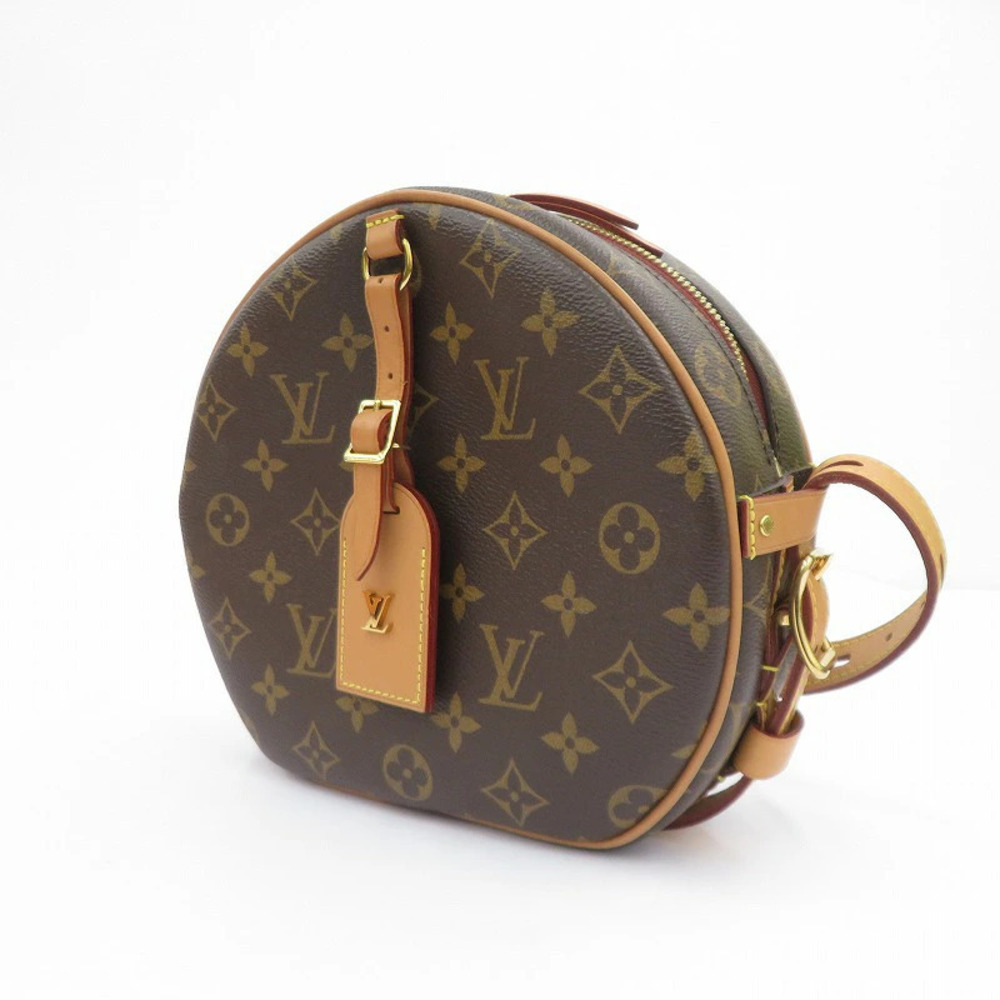 LOUIS VUITTON Monogram Boite Chapeau Souple Shoulder Bag Brown